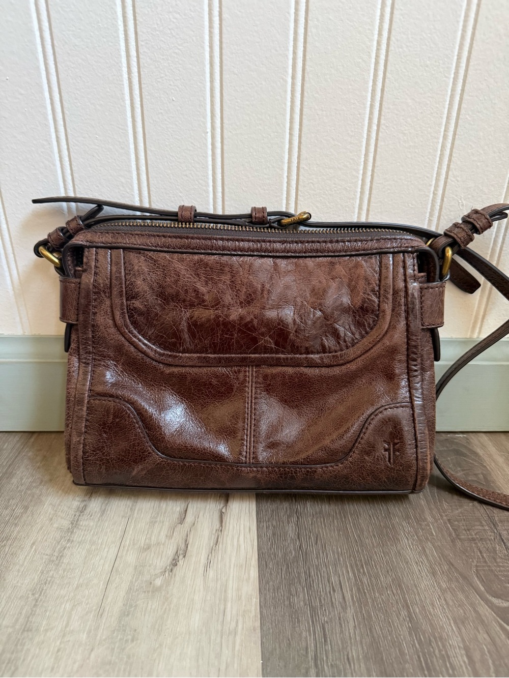 Frye Melissa zip crossbody bag
